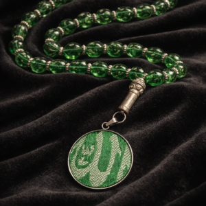 Green Kiswah Chamber Tasbih